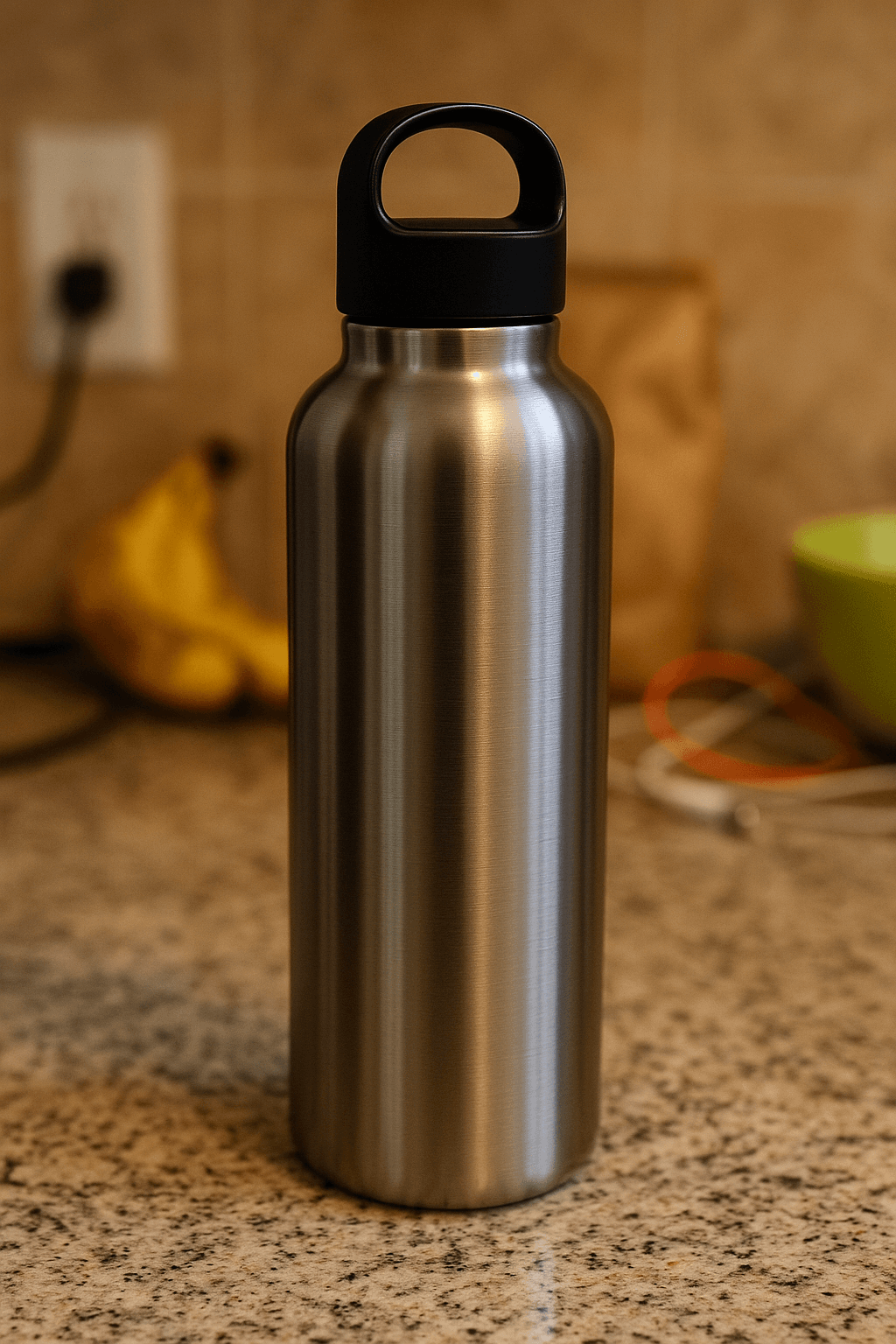 Water Bottle Product Shot